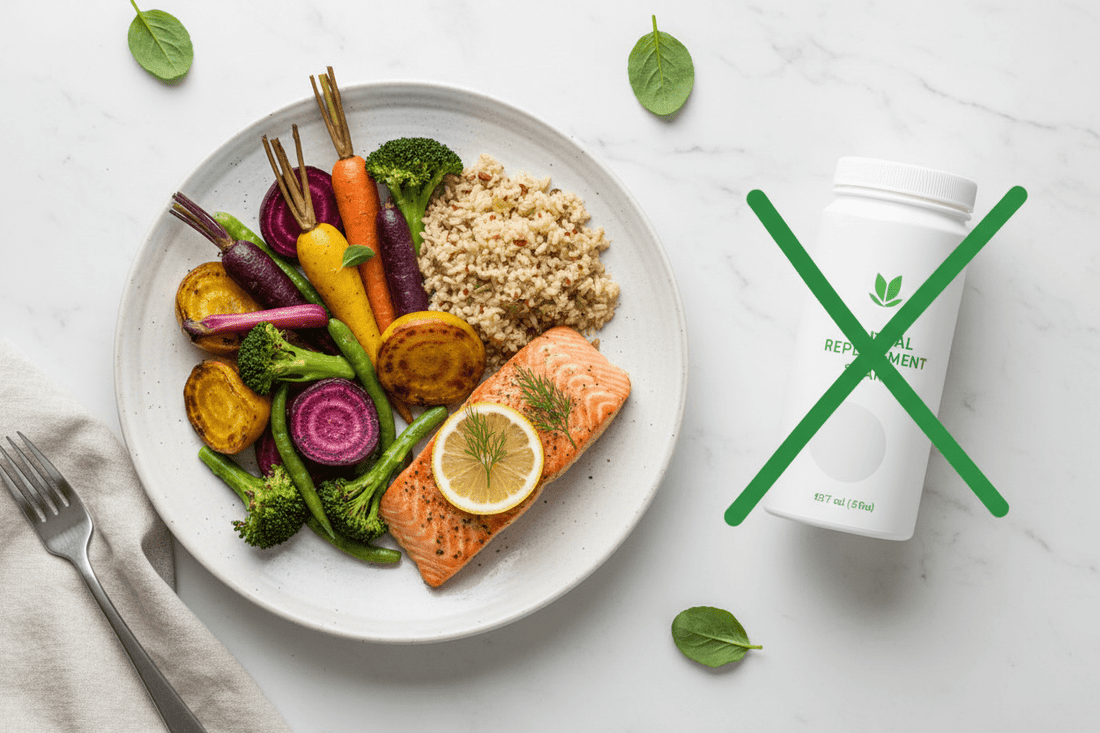 Pourquoi je ne vends pas de substituts pour maigrir — et l'engrenage néfaste qu'ils créent - Coaching Nutri
