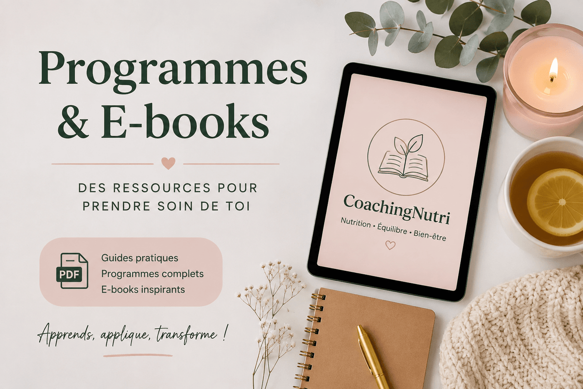 Programmes nutrition - Coaching Nutri