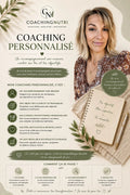 Coaching Nutritionnel Personnalisé 1 Mois | Suivi avec Jenny - Coaching Nutri