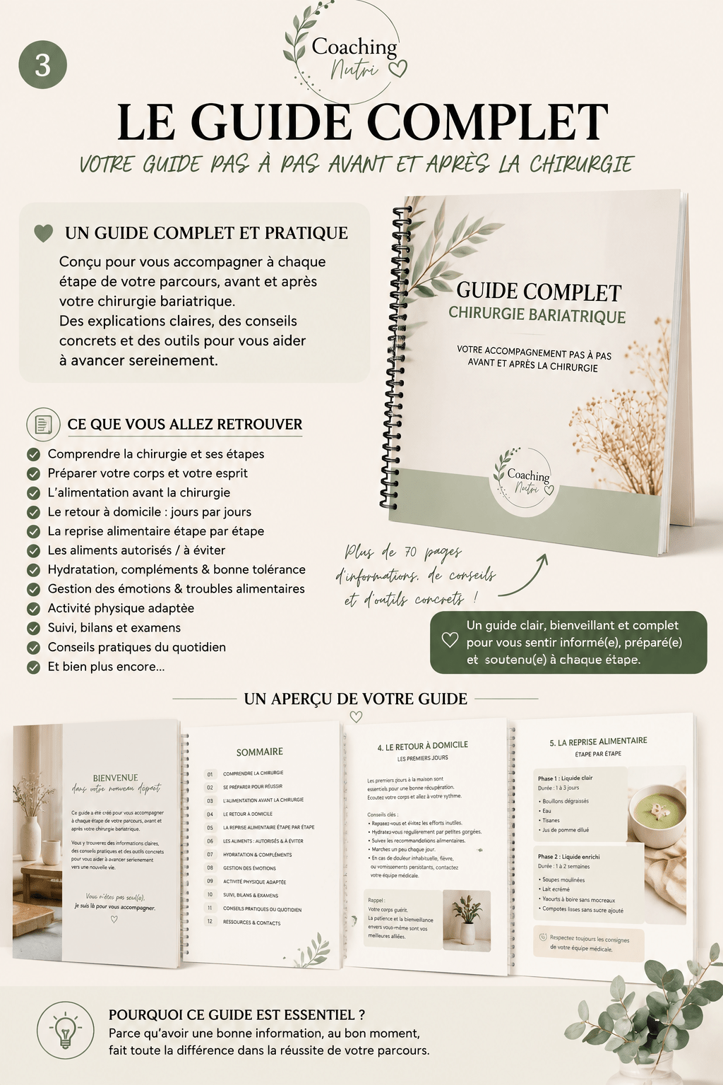 Pack Complet Chirurgie Bariatrique – Coaching Nutri - Coaching Nutri